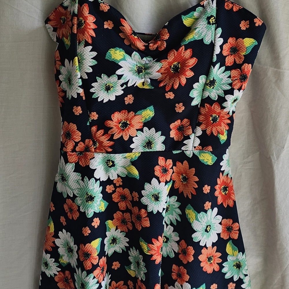 Floral Sleeveless Dress